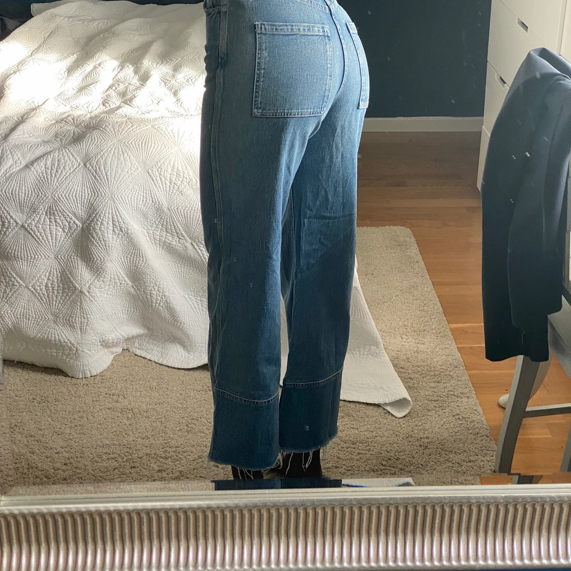 Högmidjade jeans - 91