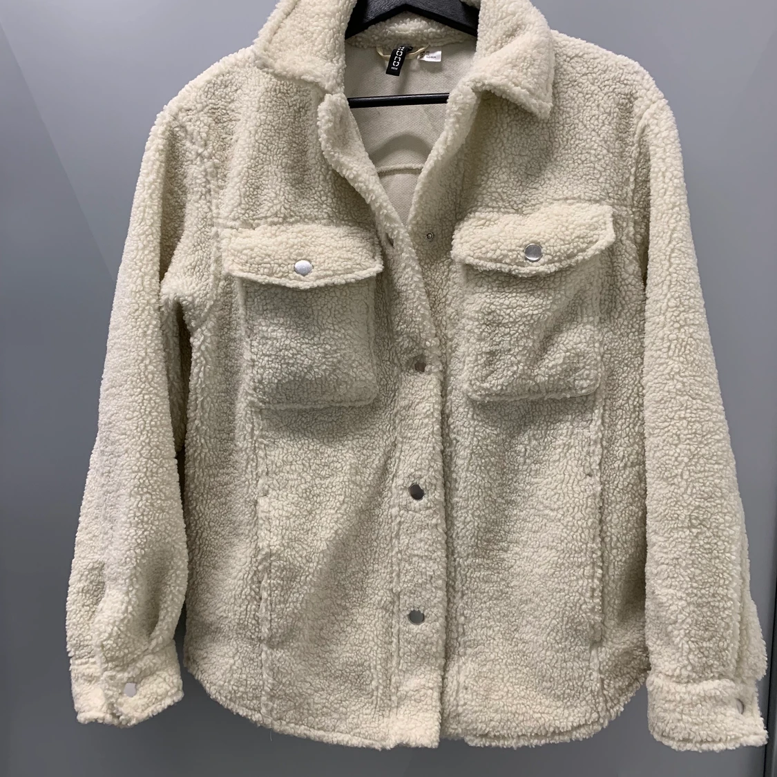 Teddy jacka från h&m