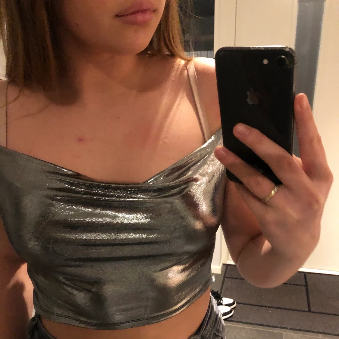 Cool croppad topp från HM