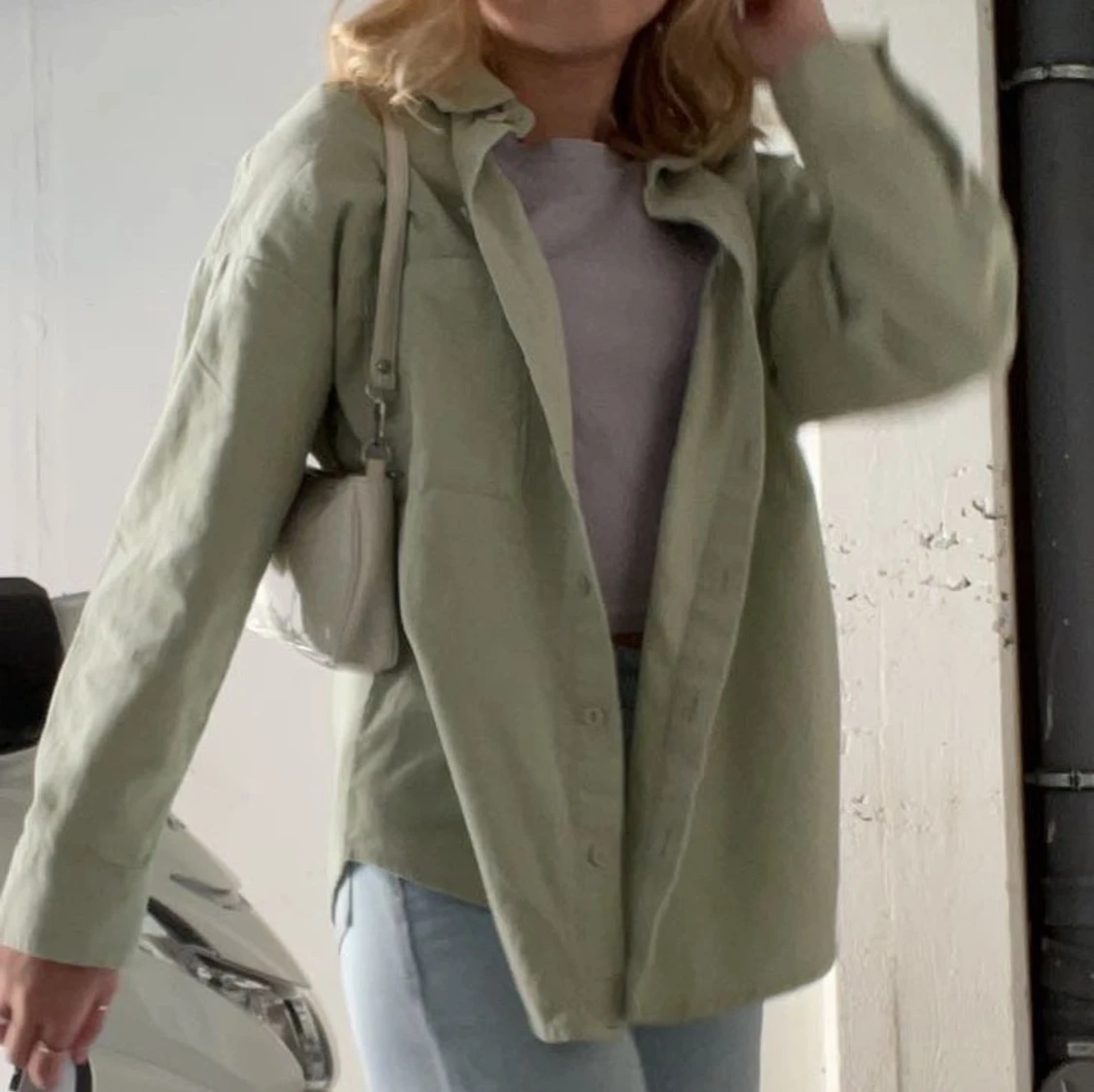 Grön skjortjacka  - 91