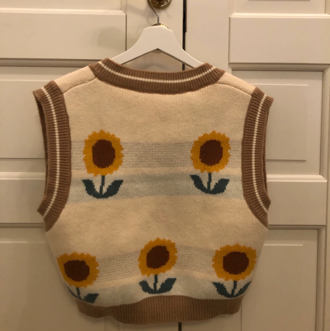 Stickad väst - 91