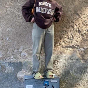 Vintage hoodie - Brun vintage hoodie