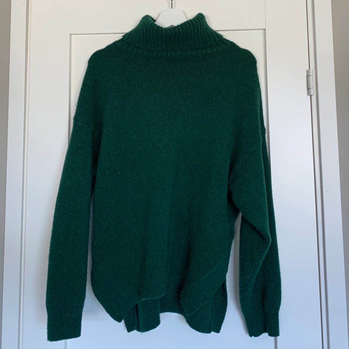 Grön oversized stickad tröja - 91