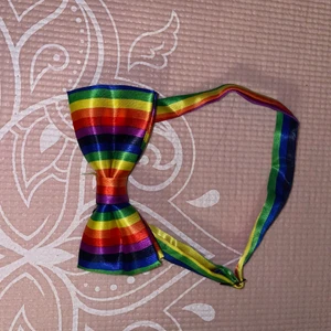 Pride fluga  - Pride fluga, den är lite justerbar! Använd två gånger och samlat damm i flera år! Står ej för postens slarv och skickar med postnord 