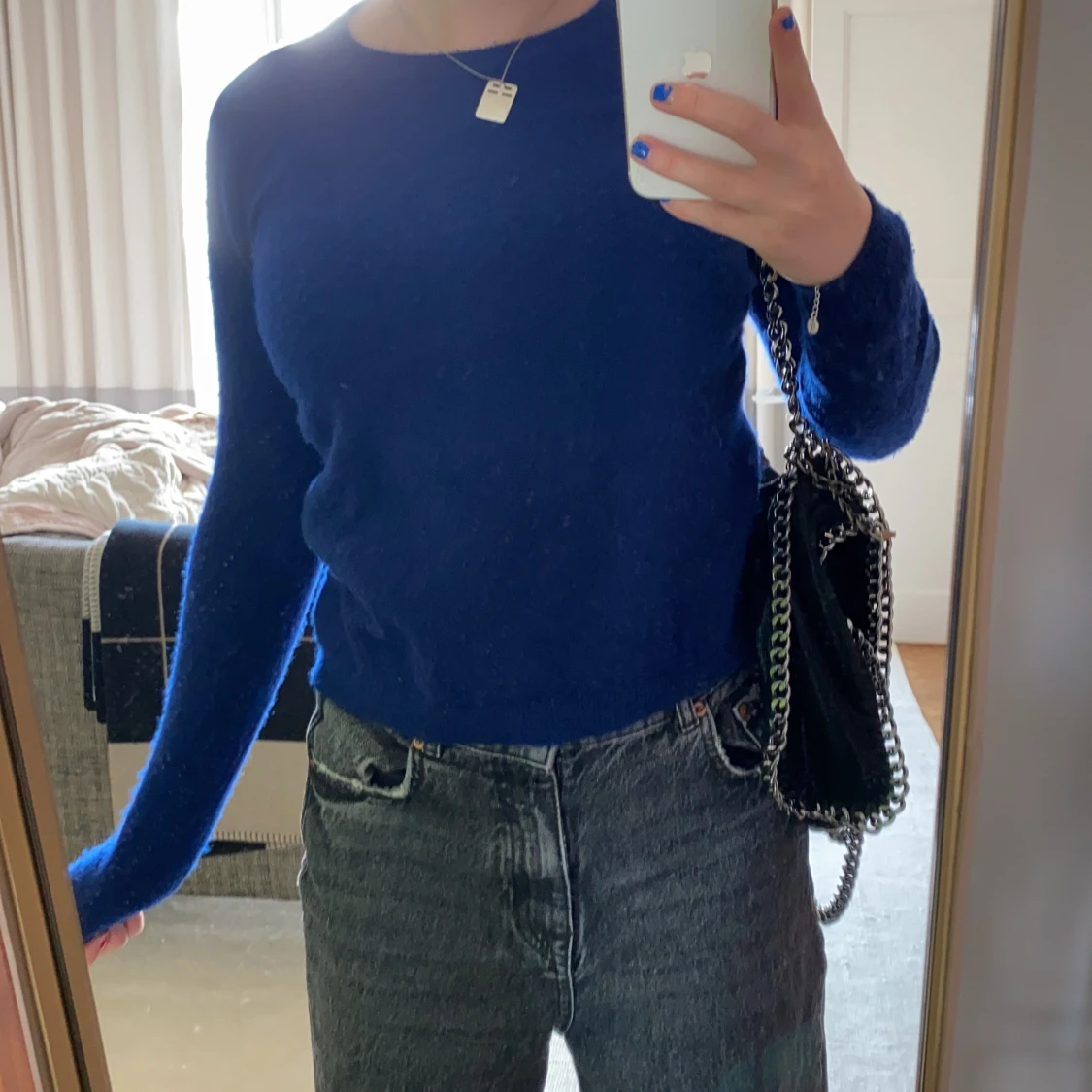 Blå Cashmeretröja från Lisa Yang