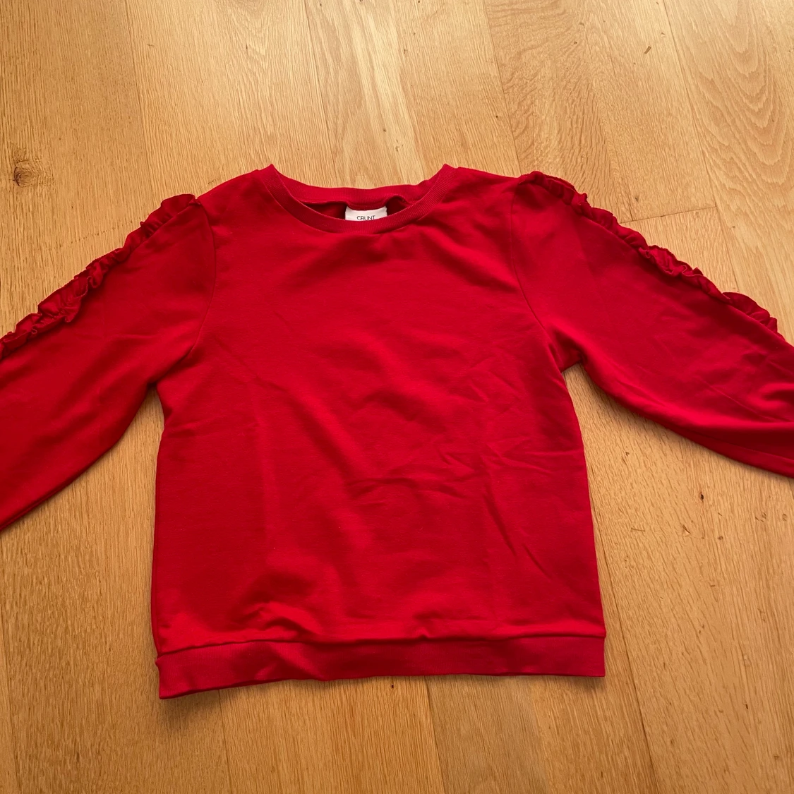 Röd tjocktröja - 90