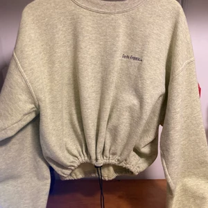 iest frans sweater - En swearshirt från märket iest frans. Sweatshirten är mer limegrön i verkligheten. Man kan justera hur tajt/lös man vill ha tröjan i midjan, se bild: Storlek: S men skulle säga M då den är oversized. Köparen står för frakt. 50kr + 79kr