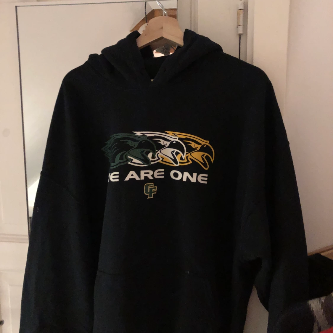 Vintage collage hoodie