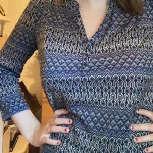 Blus - Fin tröja med mönster!