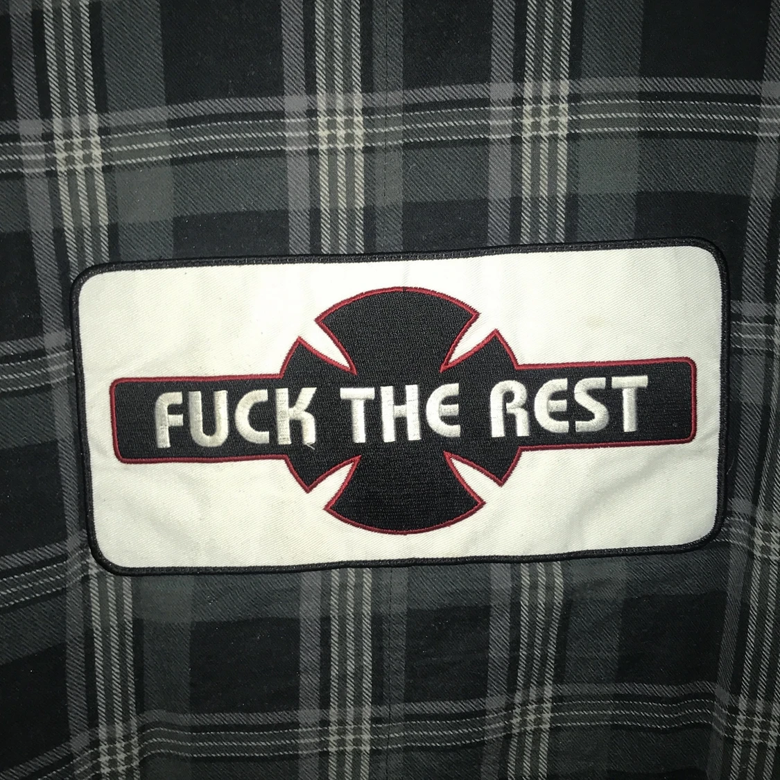 supreme x independent flannel overshirt - 91