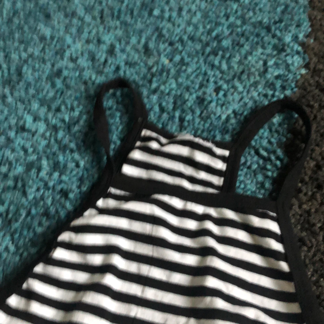 Randig croptop XS - 90