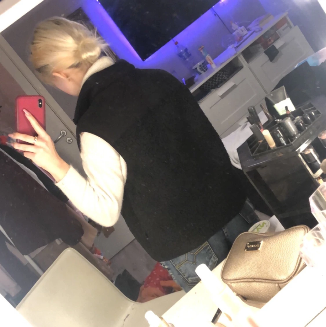 ”Teddy” liknande väst från pieces  - 91