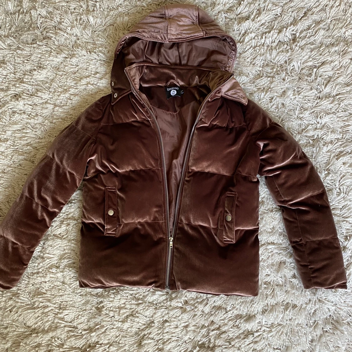 Brun vinterjacka - 91