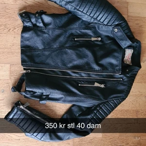 Skinn jacka - Fint skick