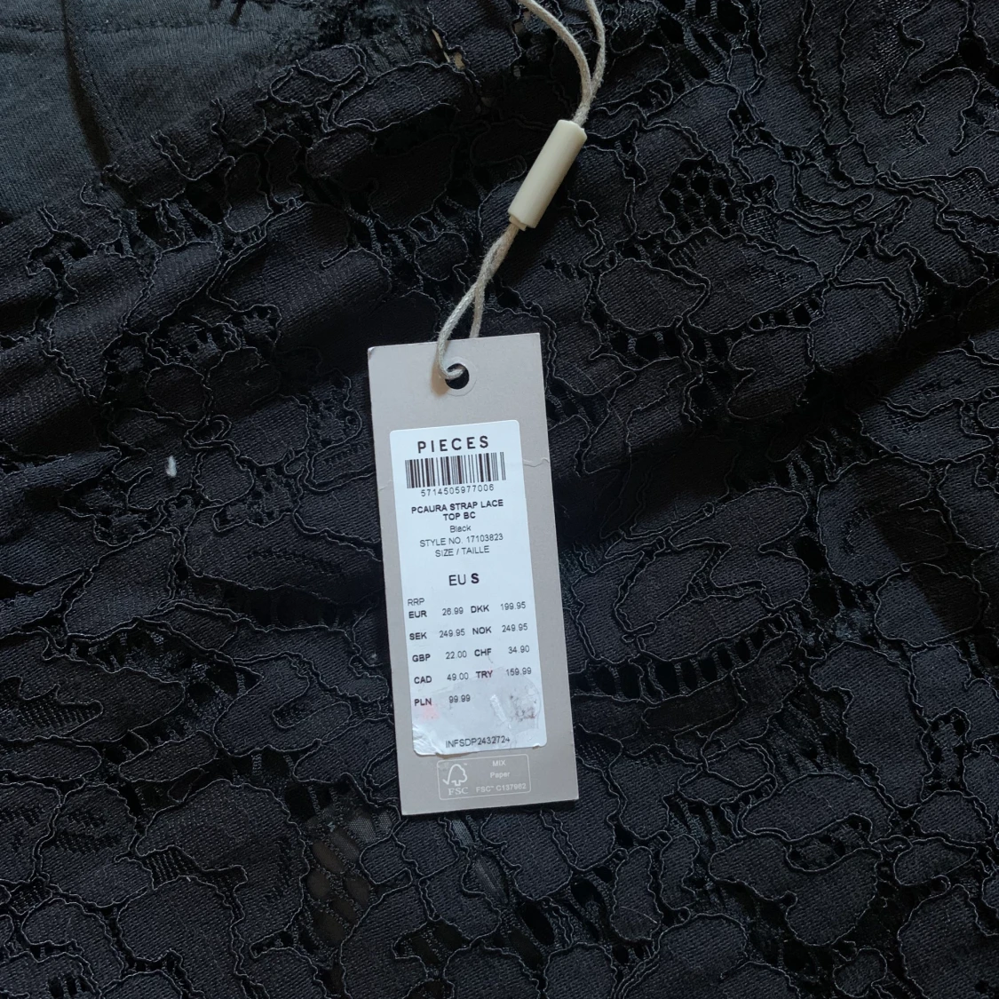 Superfint spetslinne - 91