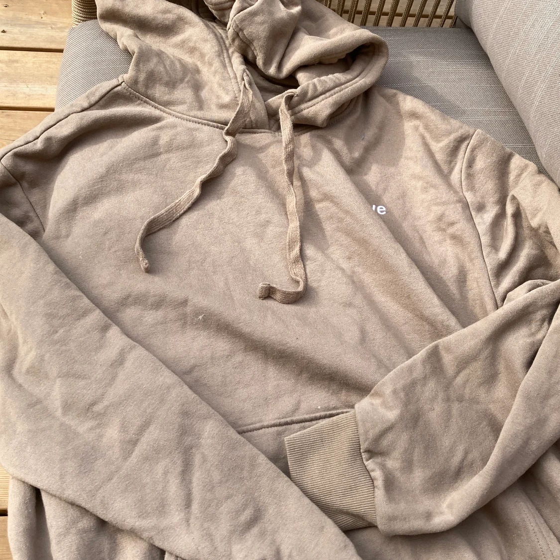 Superfin beige hoodie
