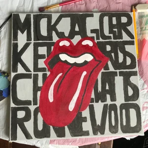 The Rolling Stones  - Rolling Stones tavlor, Buda/ge ett bra pris om du är intresserad. Just dessa är inte till salu men kan göra likadana om någon är intresserad.