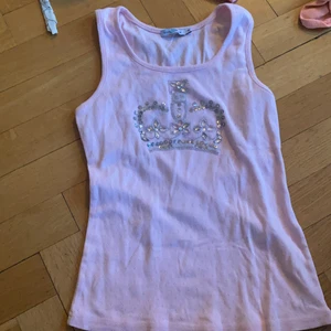 Y2k topp - Rosa linne med diamanter🍬