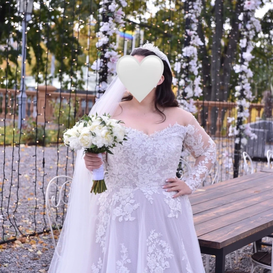 Bröllopsklänning storlek 44-48 - 91