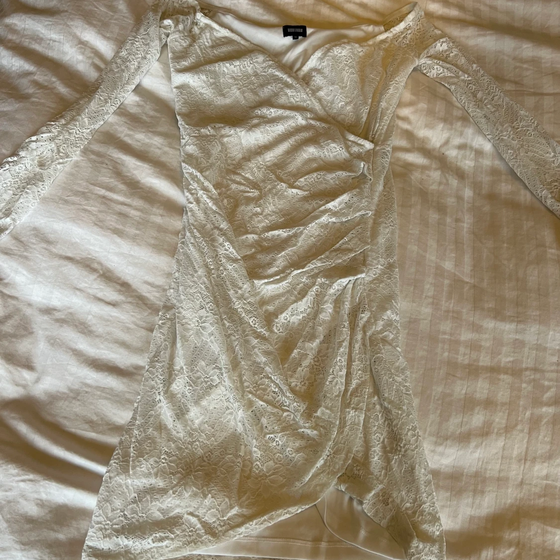 Vit klänning studentklänning 