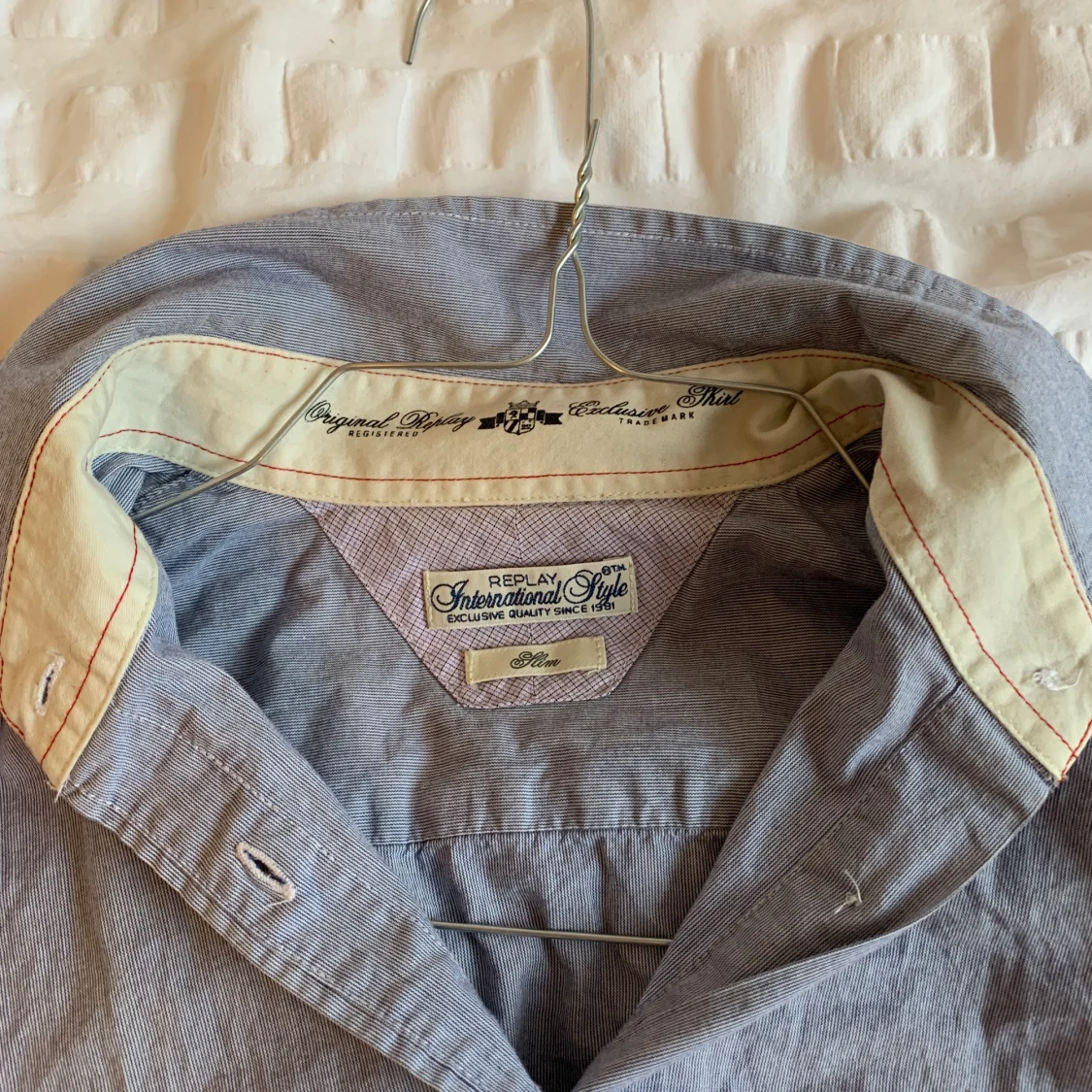 Tajt Replay skjorta  - 90