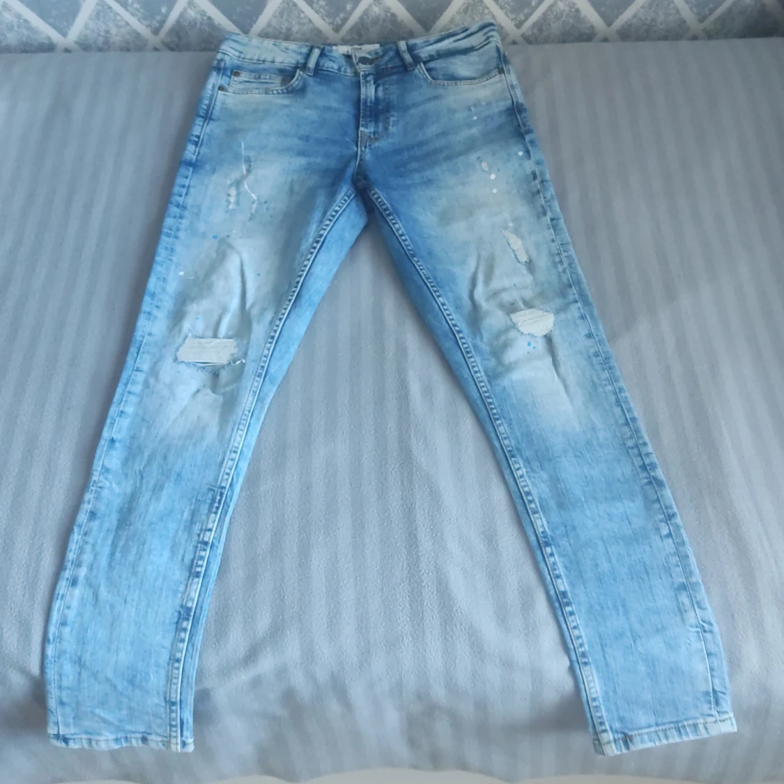 Blåa Jeans