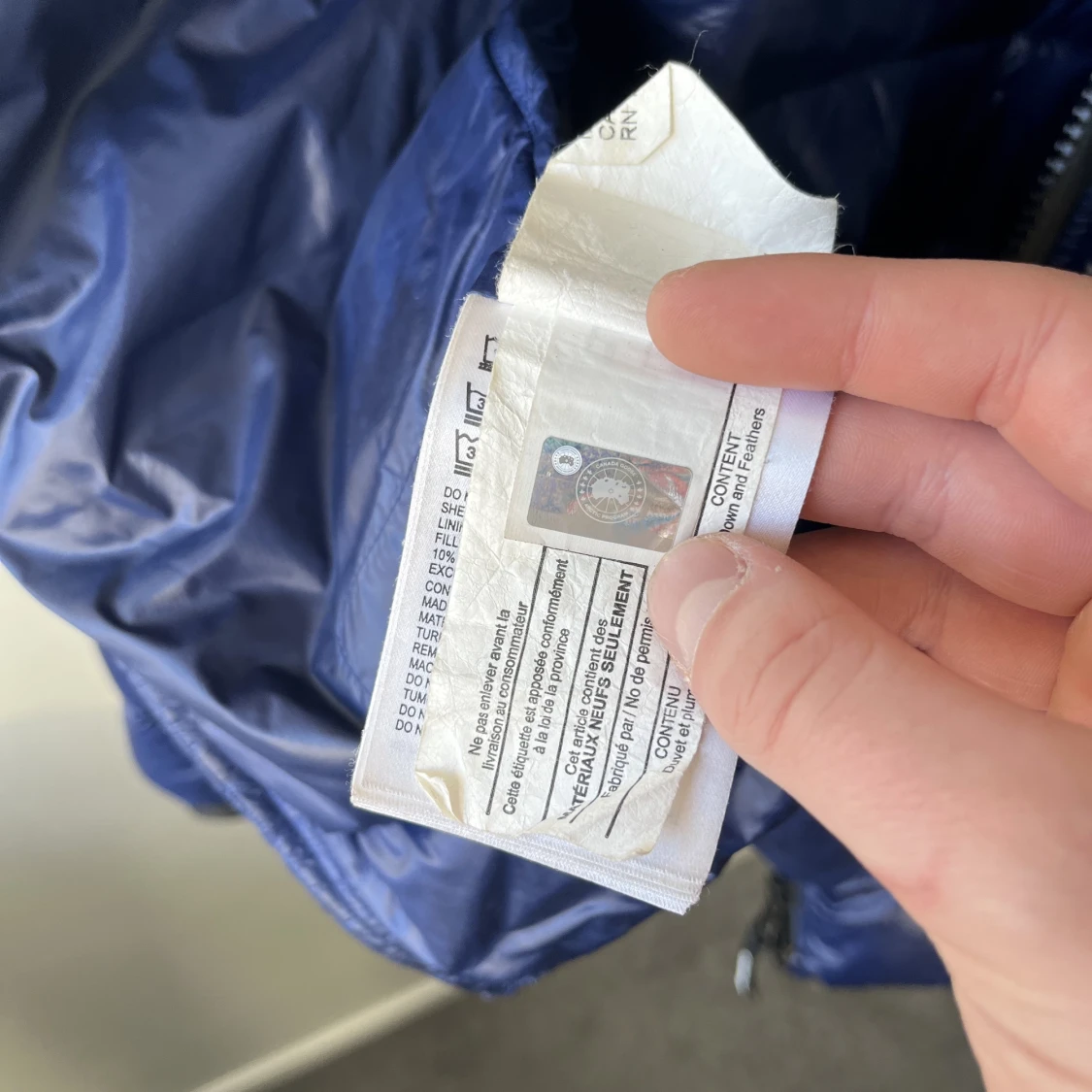 Canada Goose hooded jacket  - 90