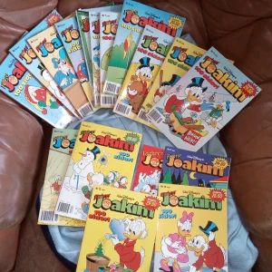 Serietidningar Joakim  - Serietidningar Joakim i nyskick och i olika årtal nr .  1998 nr 6 1999 nr 10-12 2000 nr 1-12 2001 nr 1  Nyskick hämtas i Skene alt skickas .