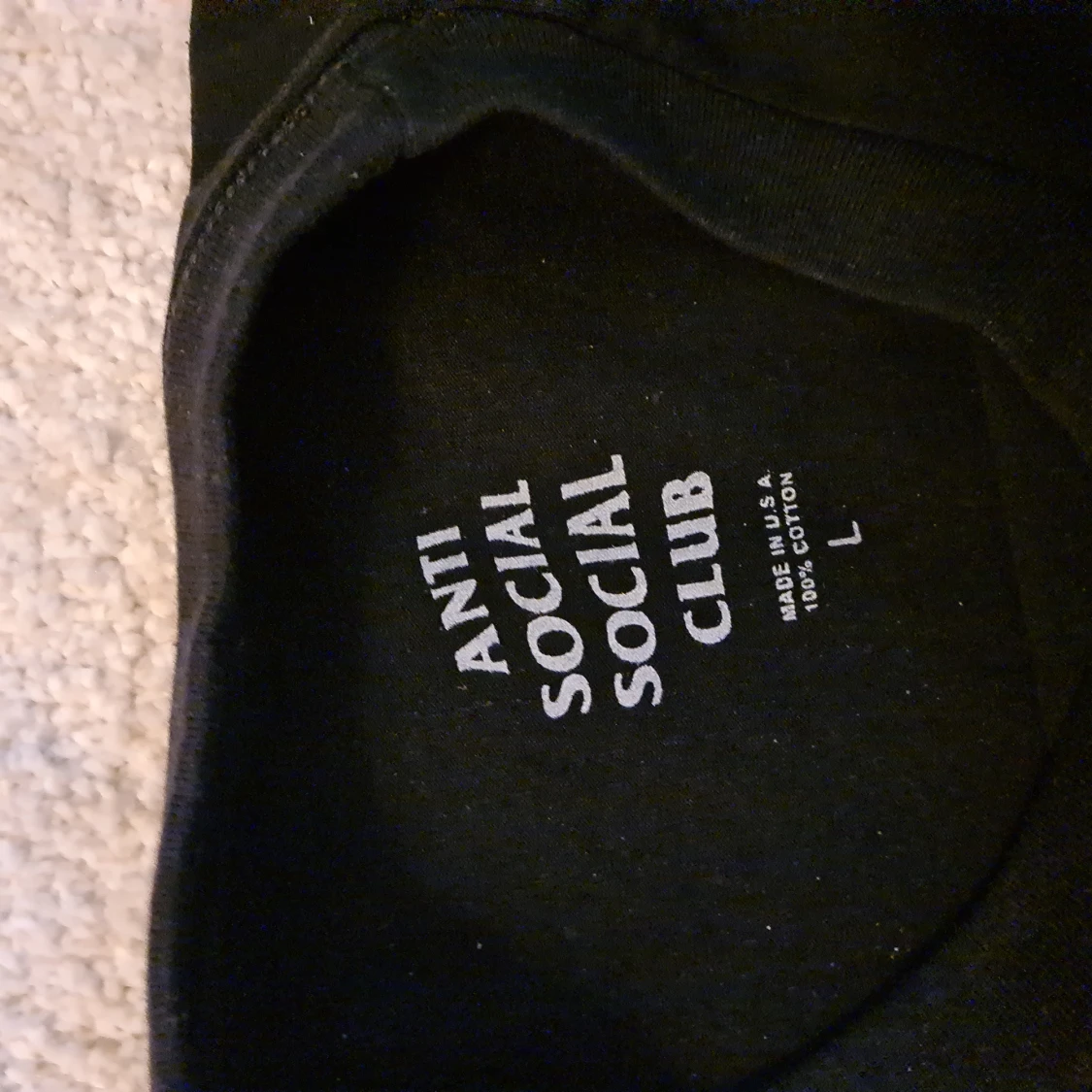 Anti Social Social Club CherryBlossom Svart T-Shirt - 91