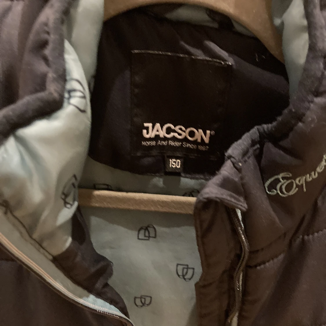 Snygg marinblå ridväst - 91