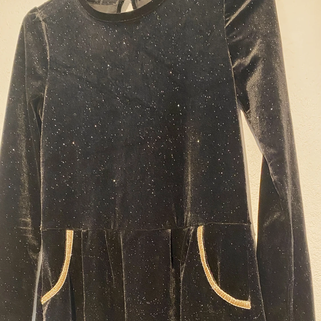 Svart festklänning barn - 90