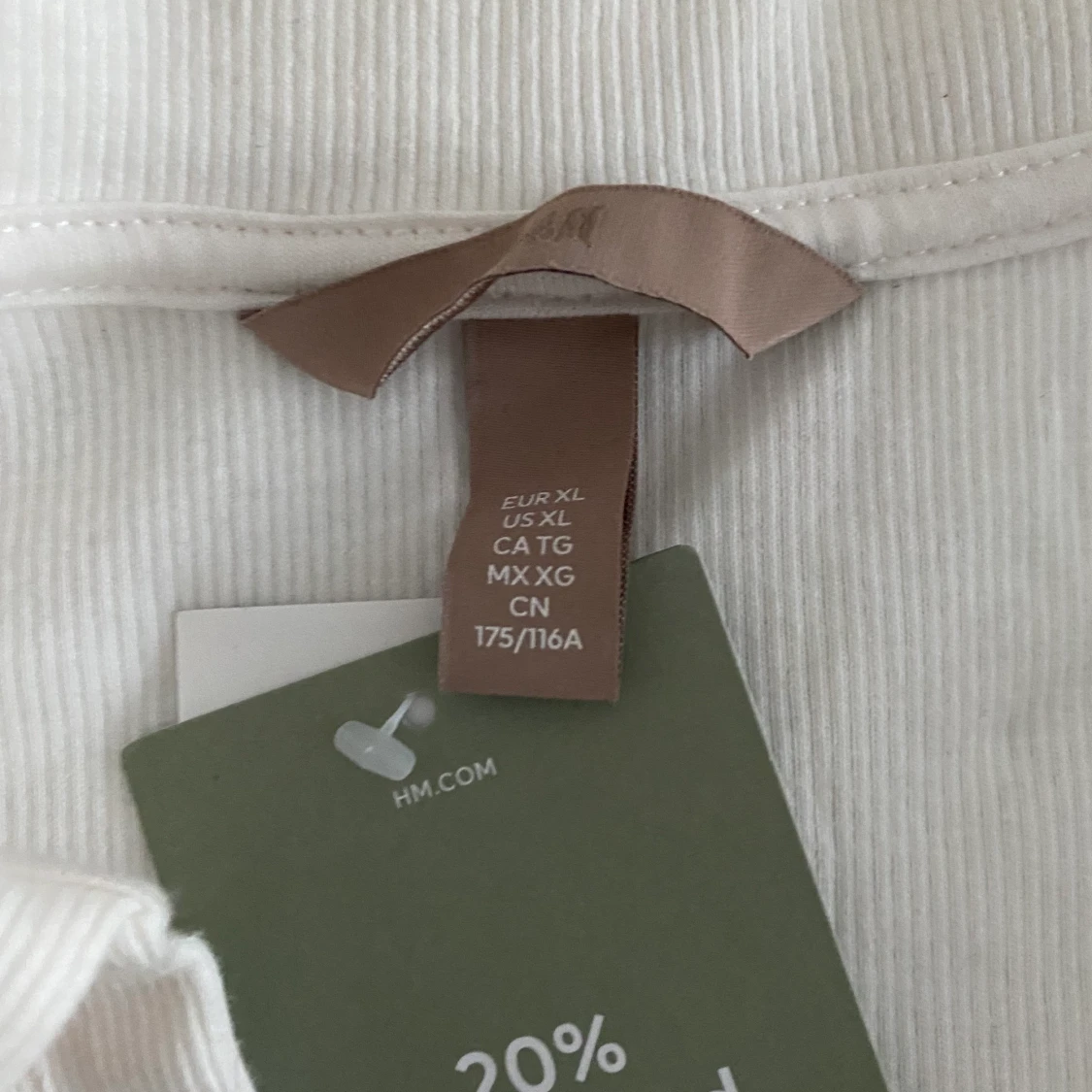 Croppad tröja med krage  - 90