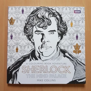 Sherlock målarbok - BBC Sherlock målarbok, aldrig använd, som ny!