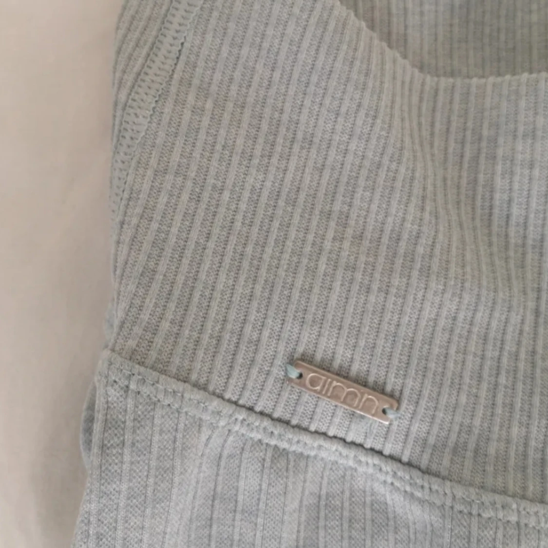 Aimn seamless tights ljusblå  - 90