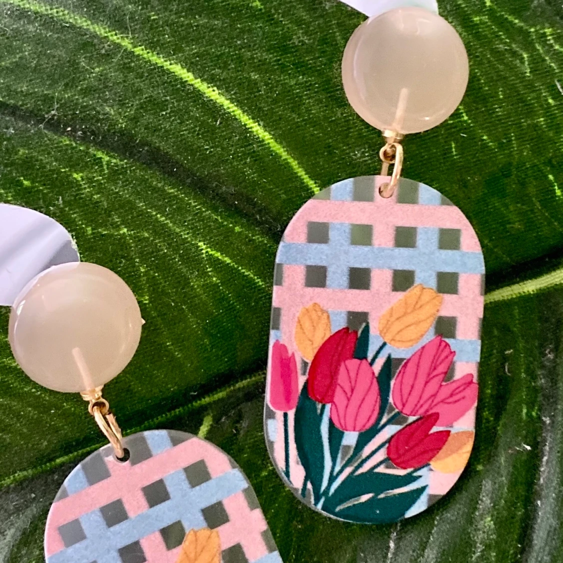 Blommiga örhängen 🌸 - 91