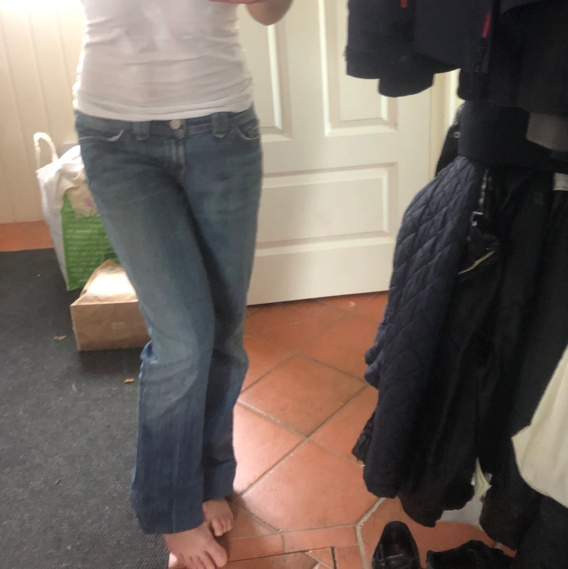 Lågmidjade jeans - 91