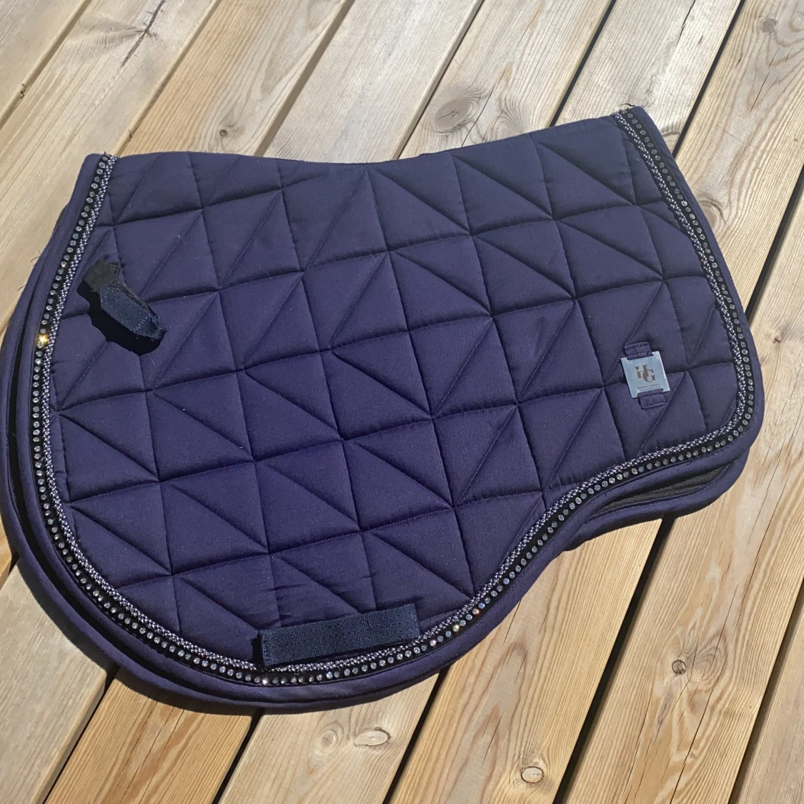 Mörkblått schabrak-storlek Full(hopp)