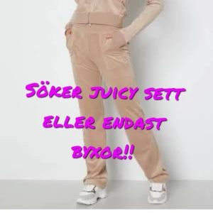 SÖKER SETT ELLER BYXOR STORLEK S - Storlek s!! Färg spelar ingen större roll, gärna blå rosa eller grön! Till bra priser!! Hör av er vad ni har