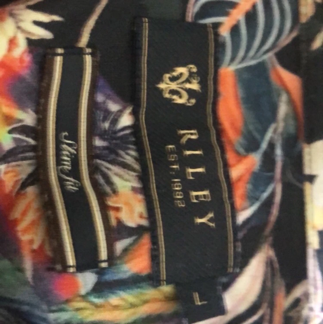 Riley Skjorta Slim Fit L - 91