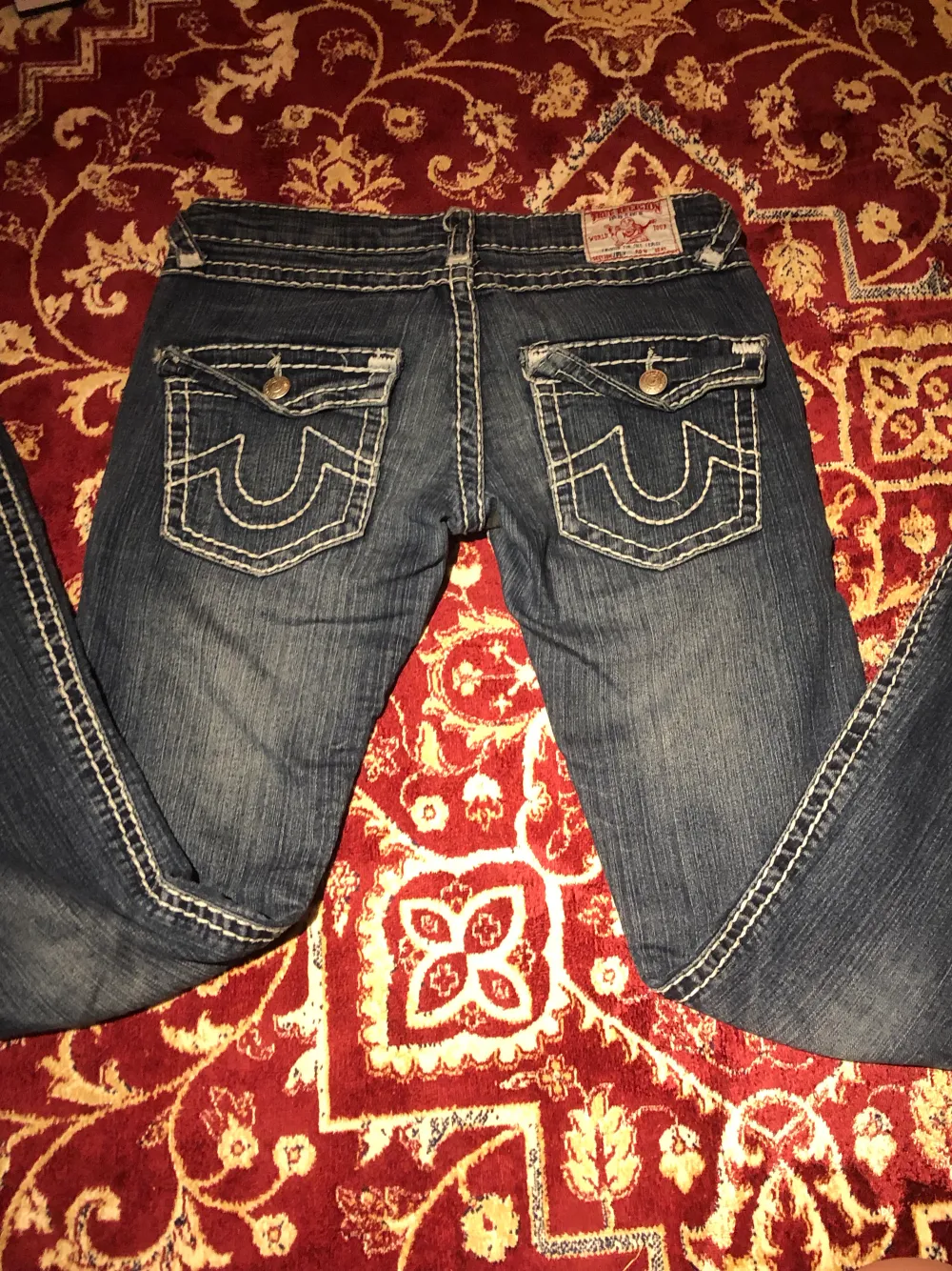 True religion jeans, tyvärr för små för mig. Bra skick. Jeans & Byxor.
