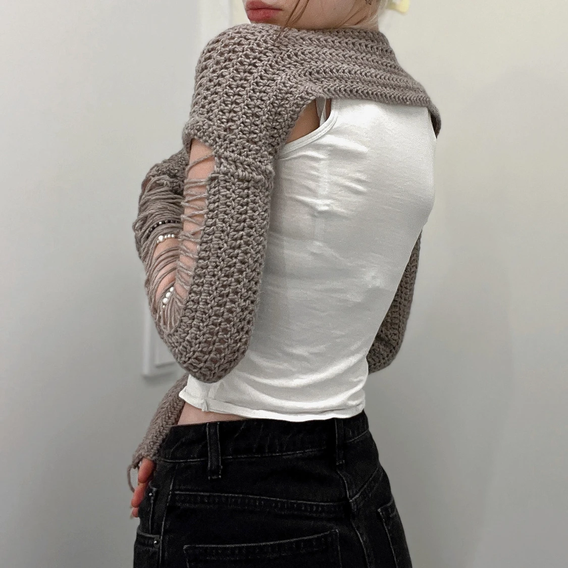 Khaki bolero🪐 - 91