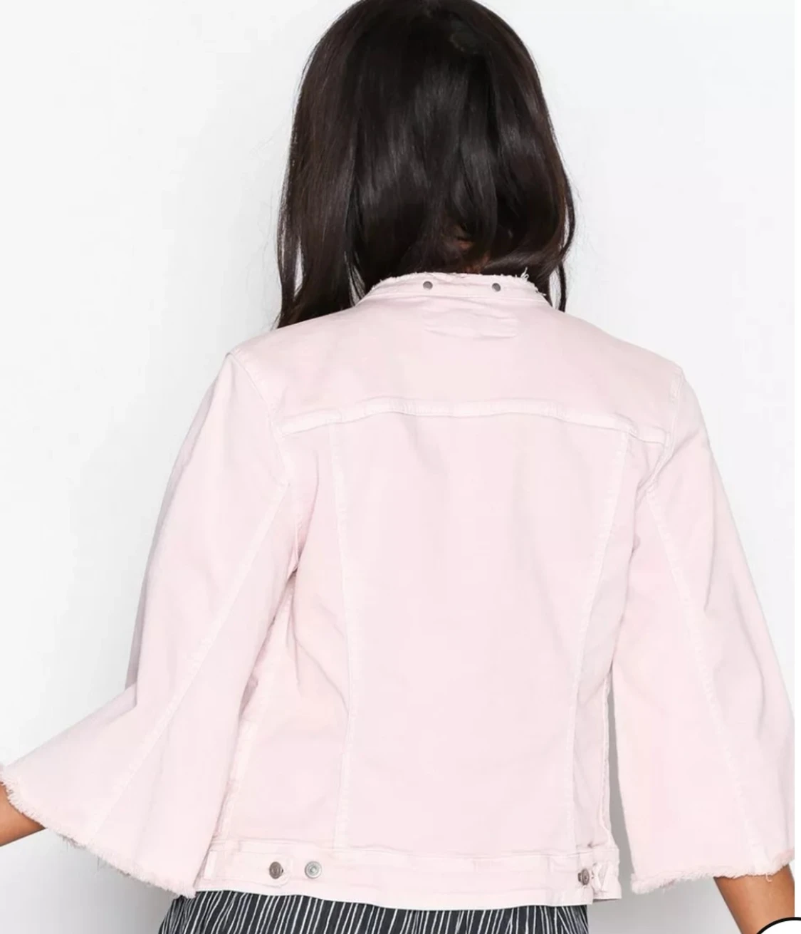 Ljusrosa Replay jeansjacka M - 90