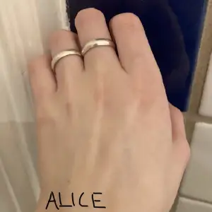 Klassisk silverring Alice i äkta silver❤️Såå fin till våren💍Handgjord❤️