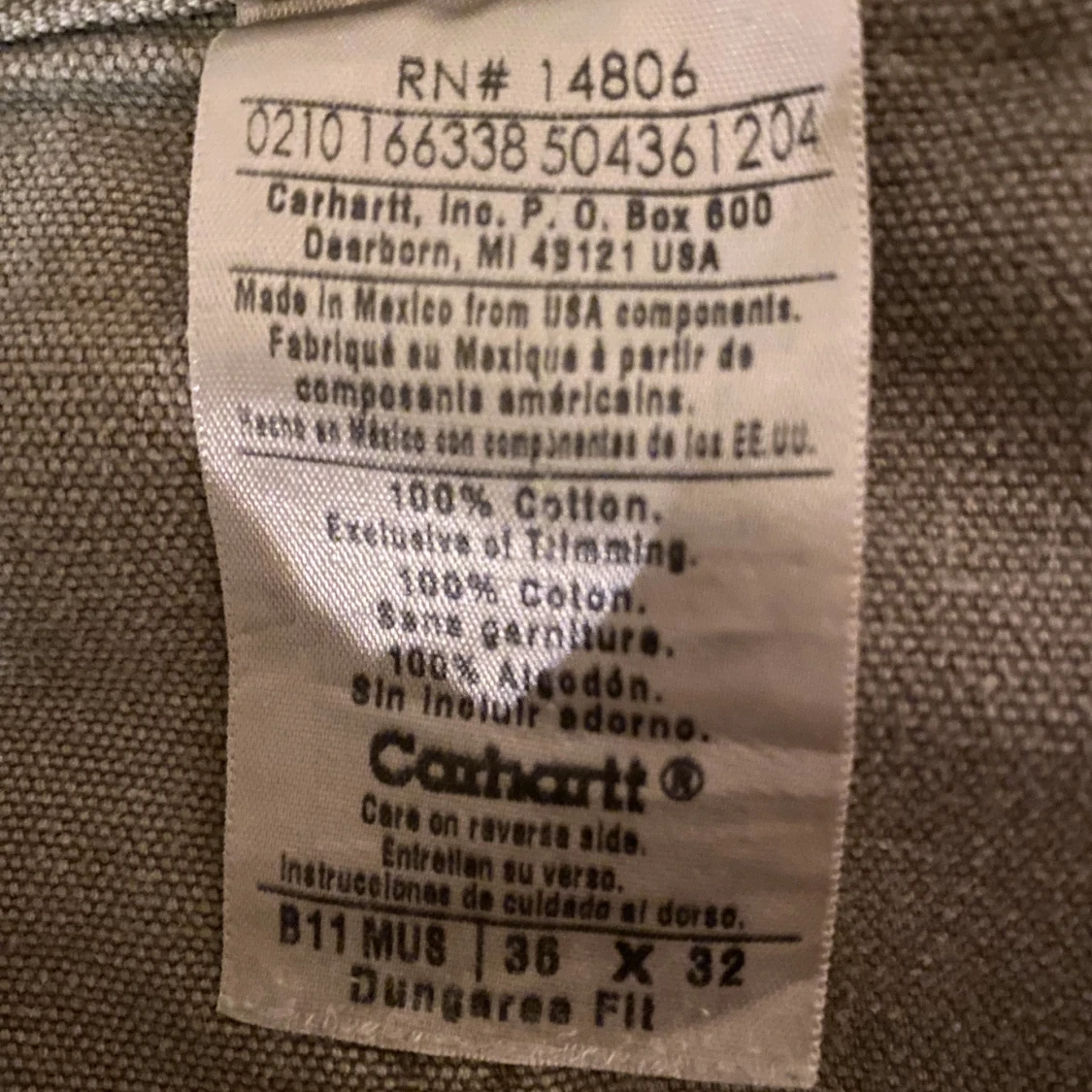 Carharrtt Carpenterpants - 91