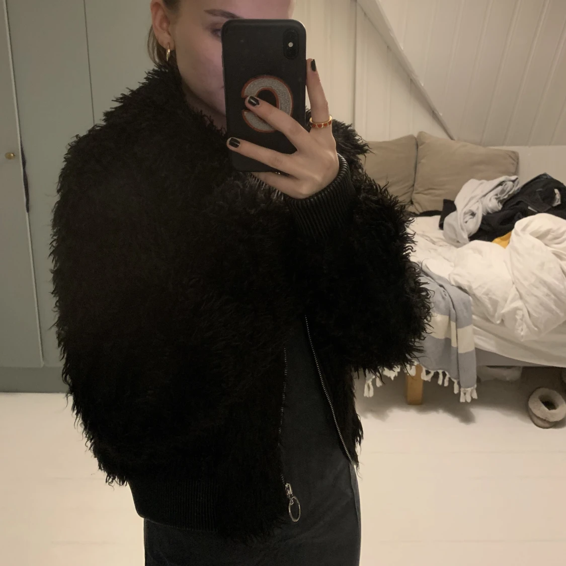 Fluffig jacka - 91
