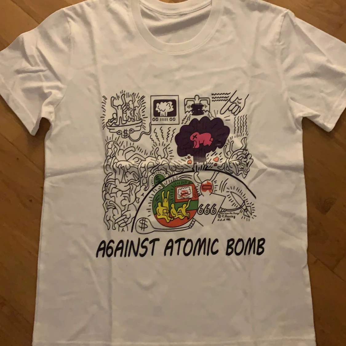 Keith Haring Against Atomic Bombs