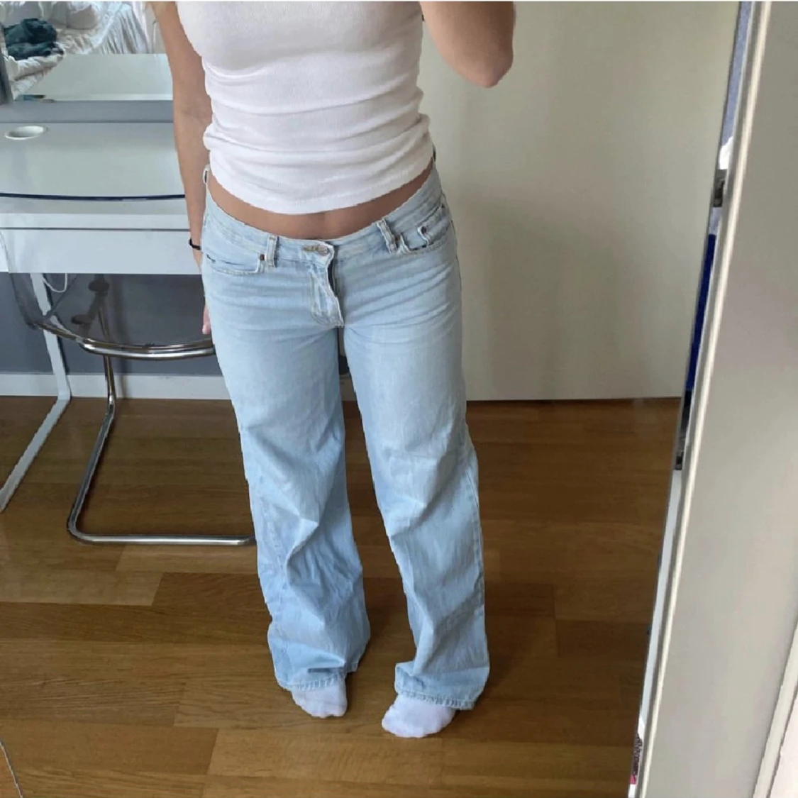 Lågmidjade jeans 