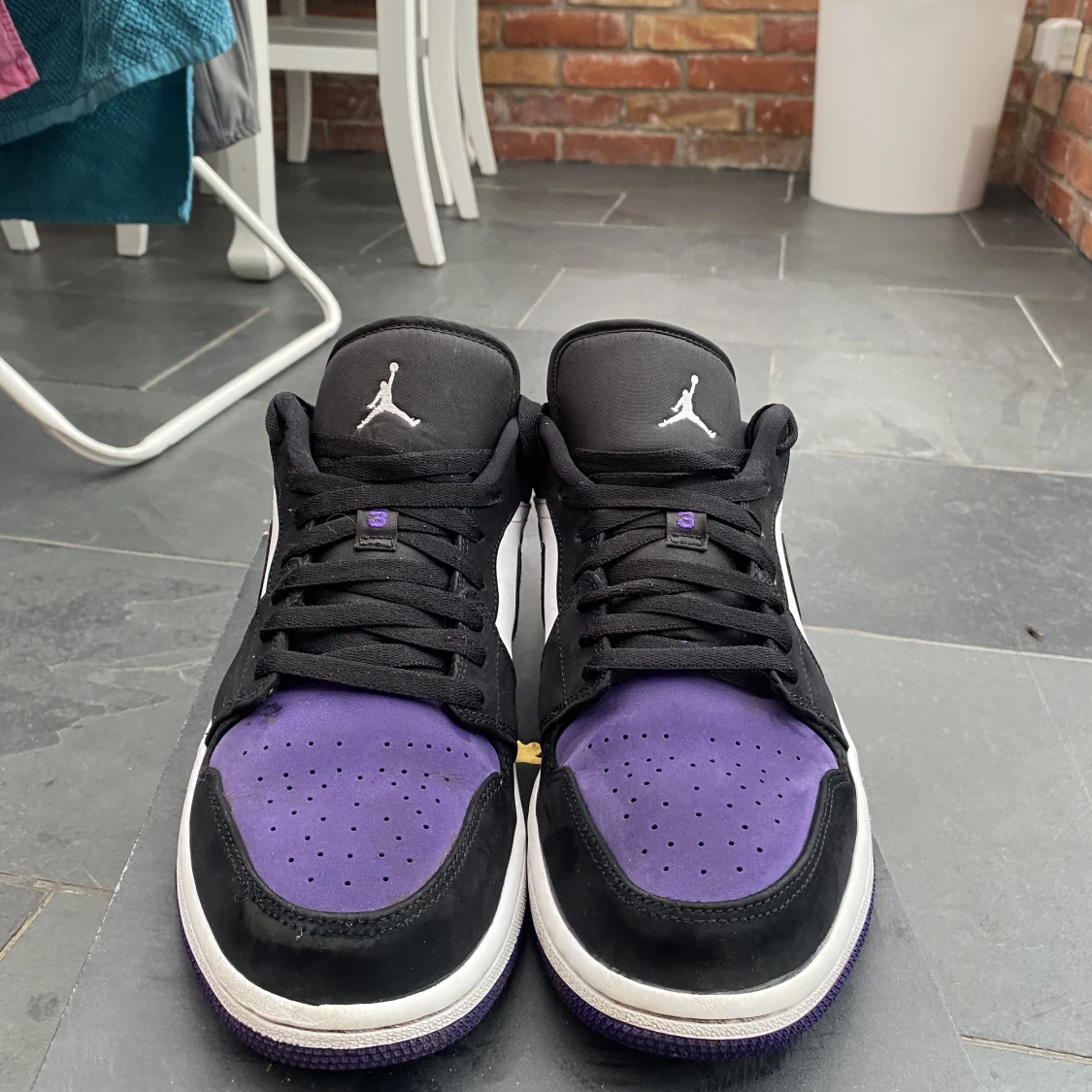 Jordan 1 court purple low. - 90