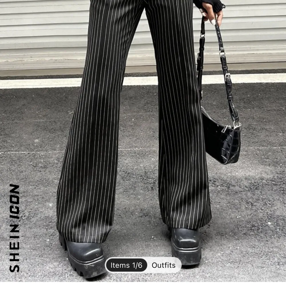 shein passar inte (för stora) går att juster i midjan ärligt supersöta, passar från 175 cm lång perso. skulle jag säga ❤️. Jeans & Byxor.