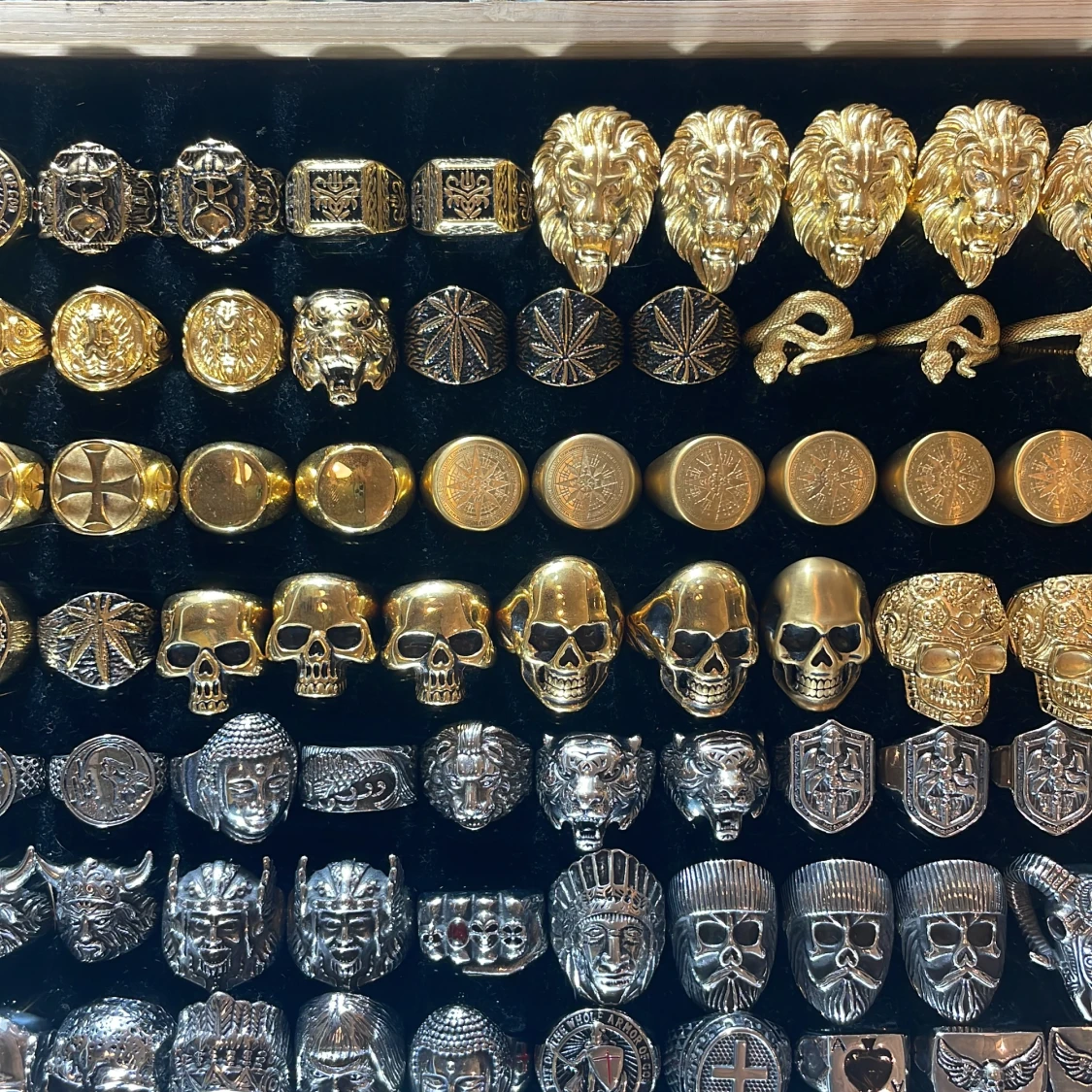 Rostfritt stål ringarna  - 90